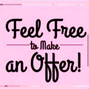 Reasonable offers considered!🎀